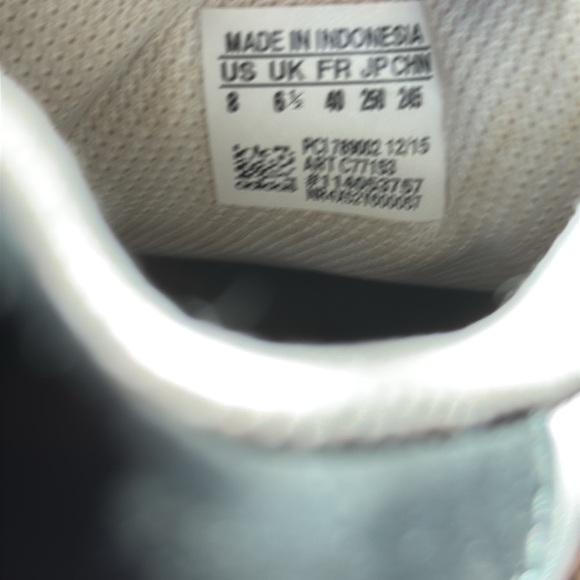 Adidas Superstar shell toe sneaker Cloud White / Core Black women's Size 8 - Picture 8 of 10